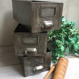 Lot of 3 industrial lockers