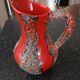 Pichet vintage "west germany pottery fat lava red"