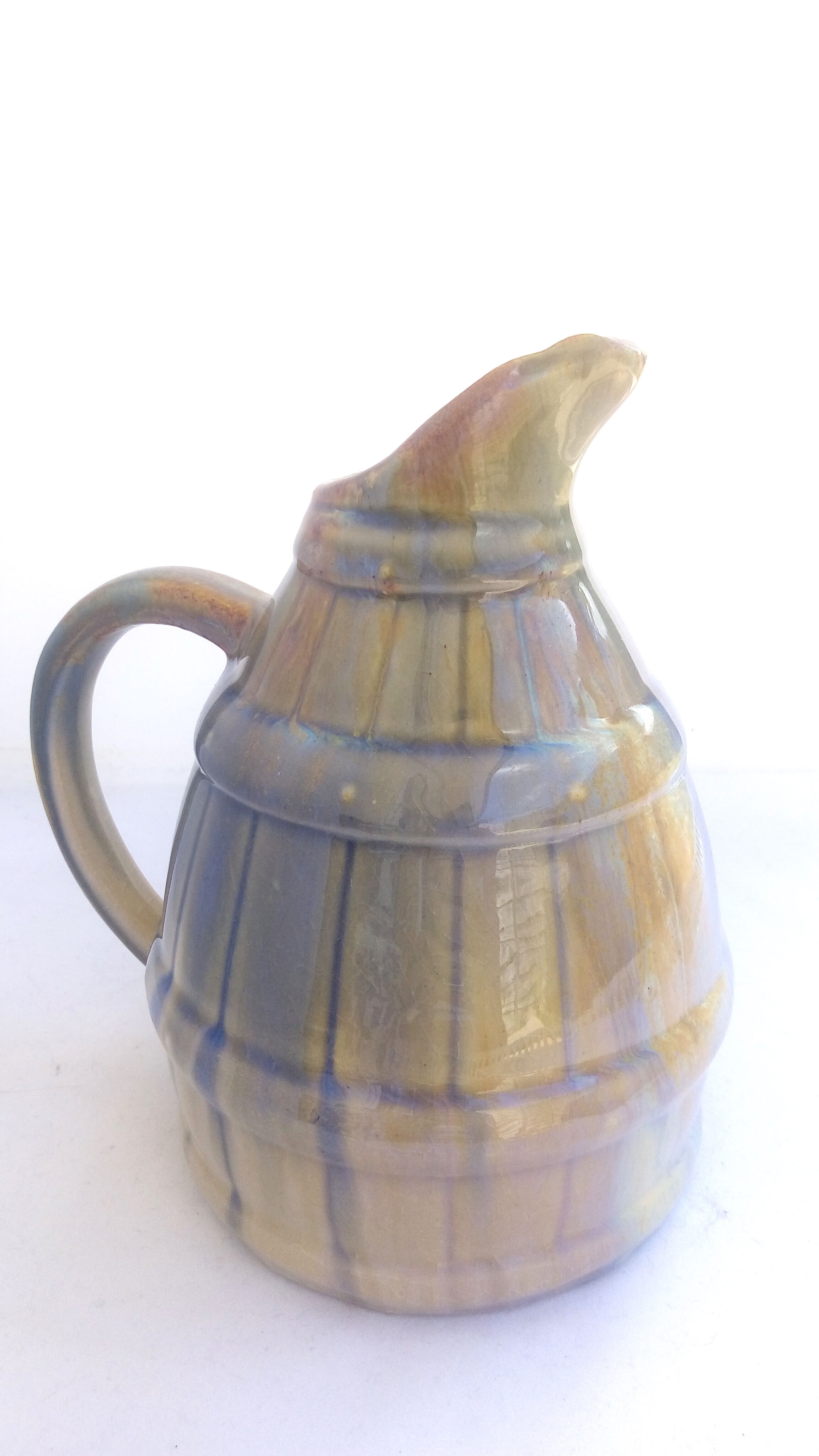 Pichet Digoin céramique pastel