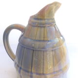 Digoin ceramic pastel pitcher