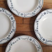 Set of 4 Badonviller soup plates