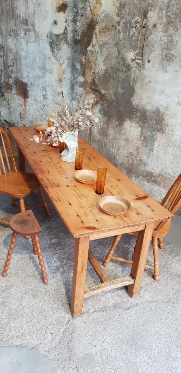 Vintage farmhouse table