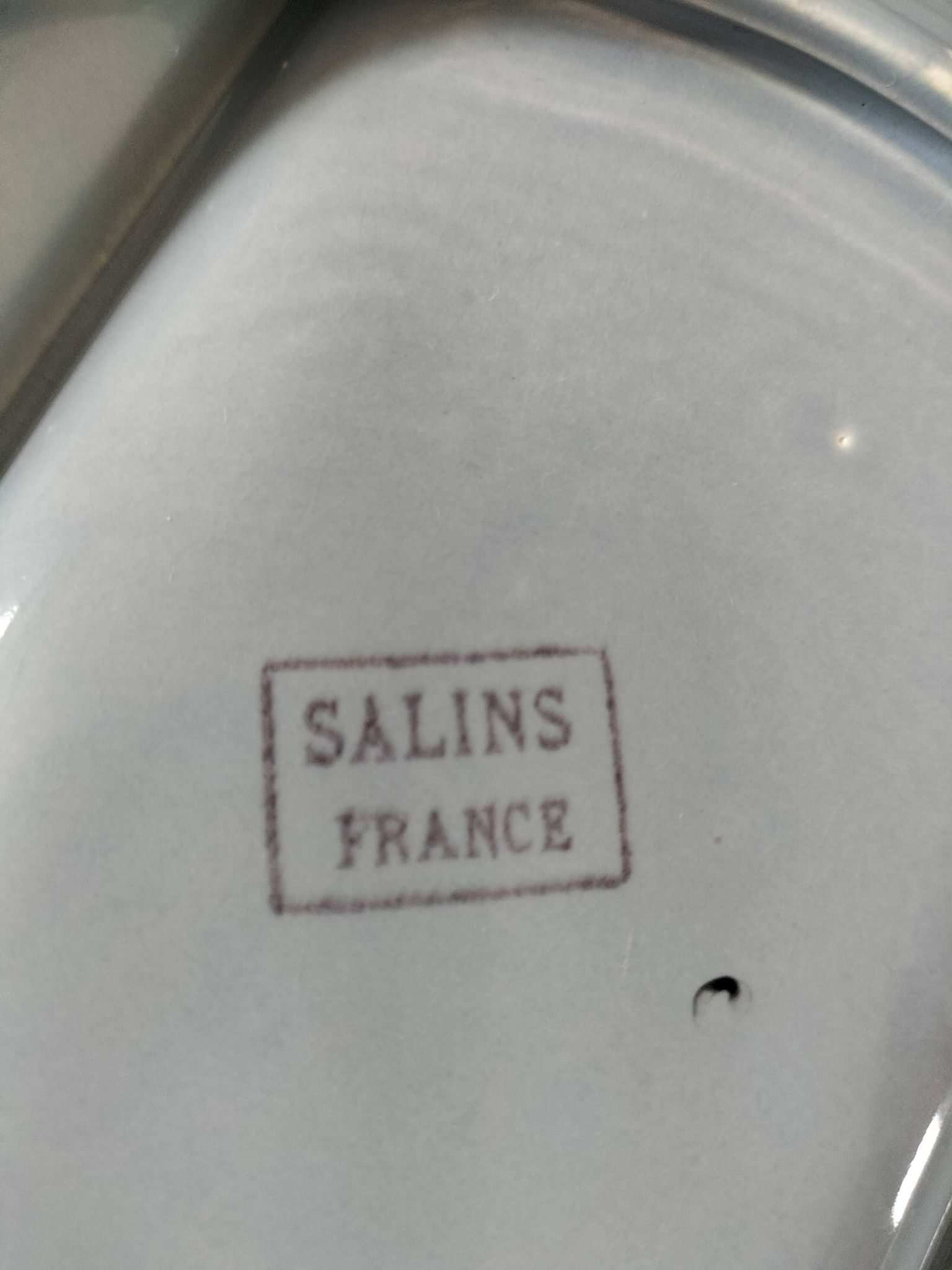 7 assiettes compartimentées Salins France
