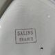 7 compartmentalized plates, Salins, France