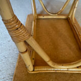 Rattan coffee table