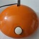 Orange eye ball lamp, space age, Eichoff, Germany, 1960-70