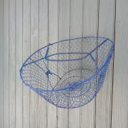 Grand panier de pêche ou récolte ancien 