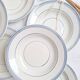 Deep plates / Salad plates St Amand blue