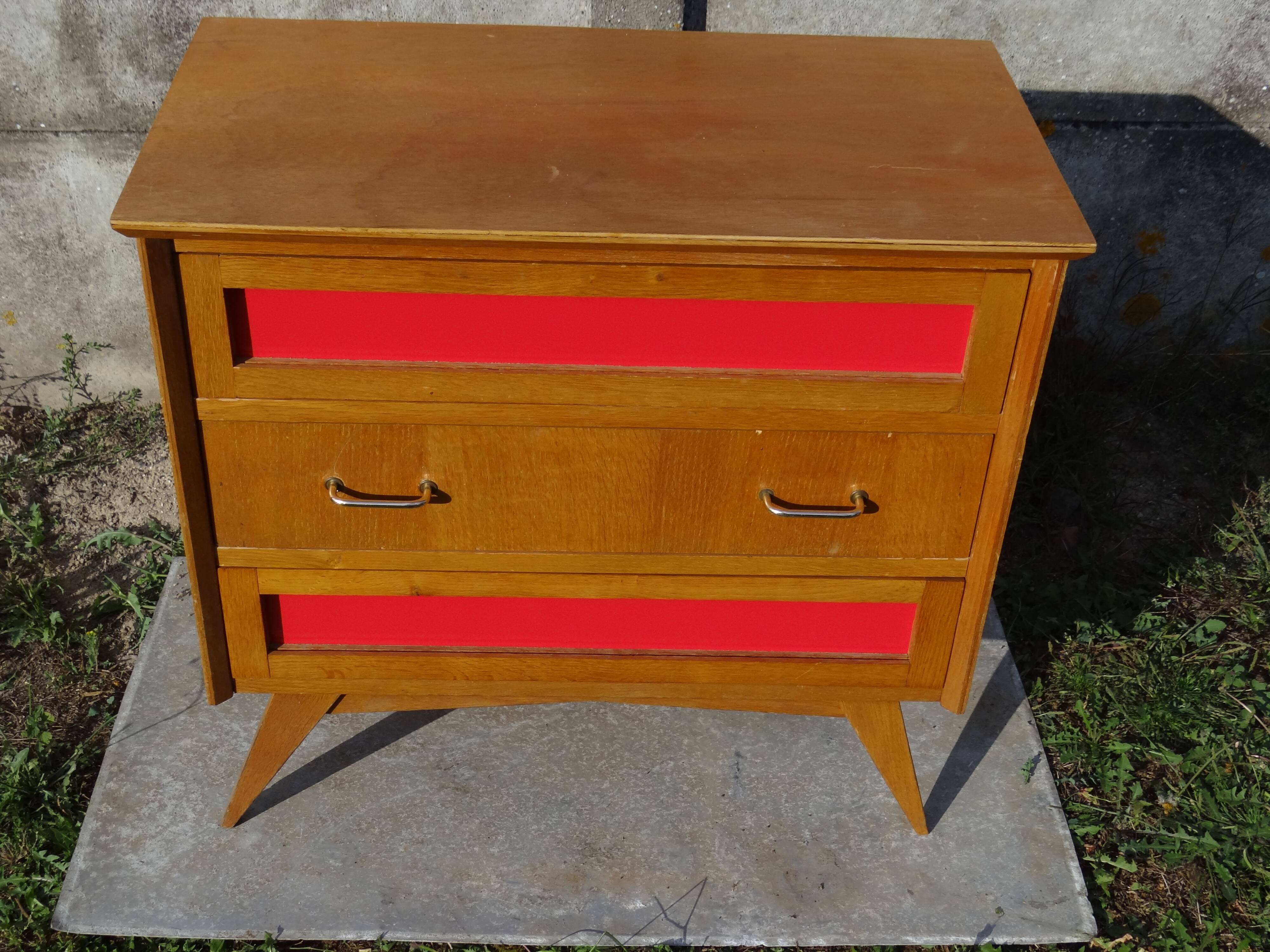 Chest of drawers  1950 foot compass