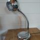 Eye ball space age lamp. Chrome.