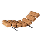 Lounge Chair in Cognac Leather by Ric Deforche for Gervan, Belgium, 1970s