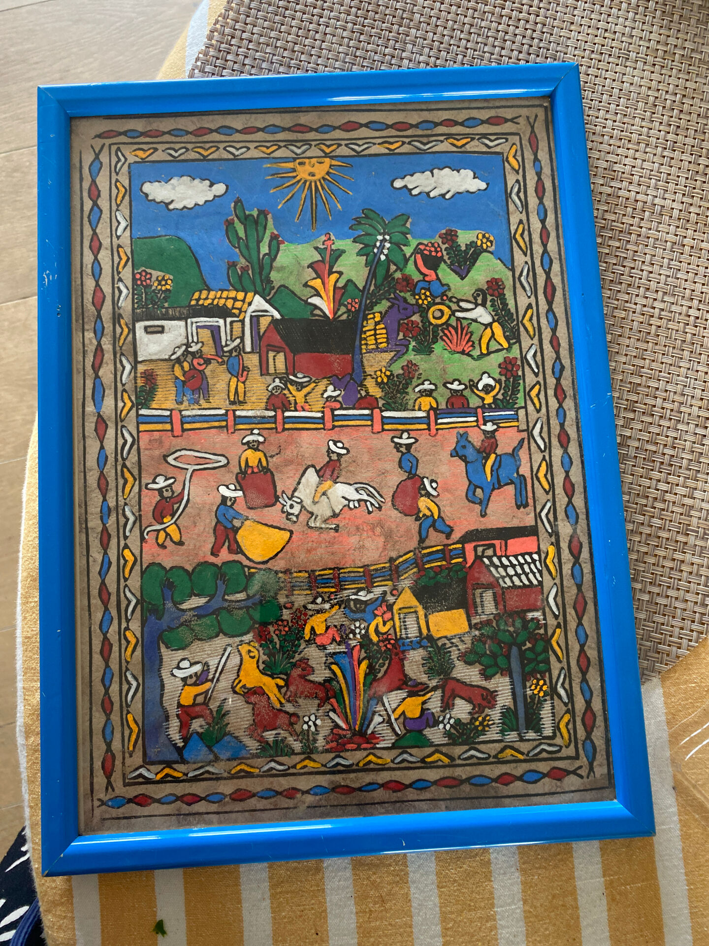 Tableau mexicain naïf