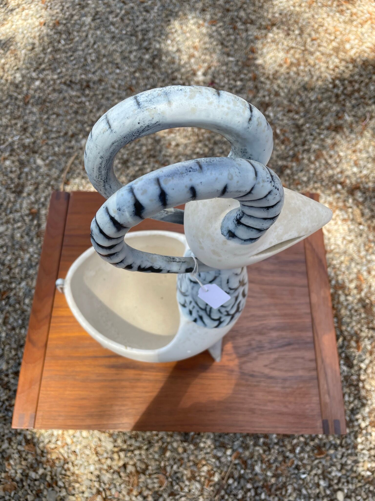 Empty ceramic pocket Lucien Neuquelman