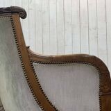 19th century Empire mahogany bench