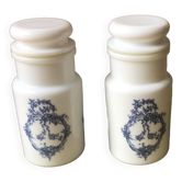Bocaux en opaline