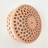 Terracotta wall light