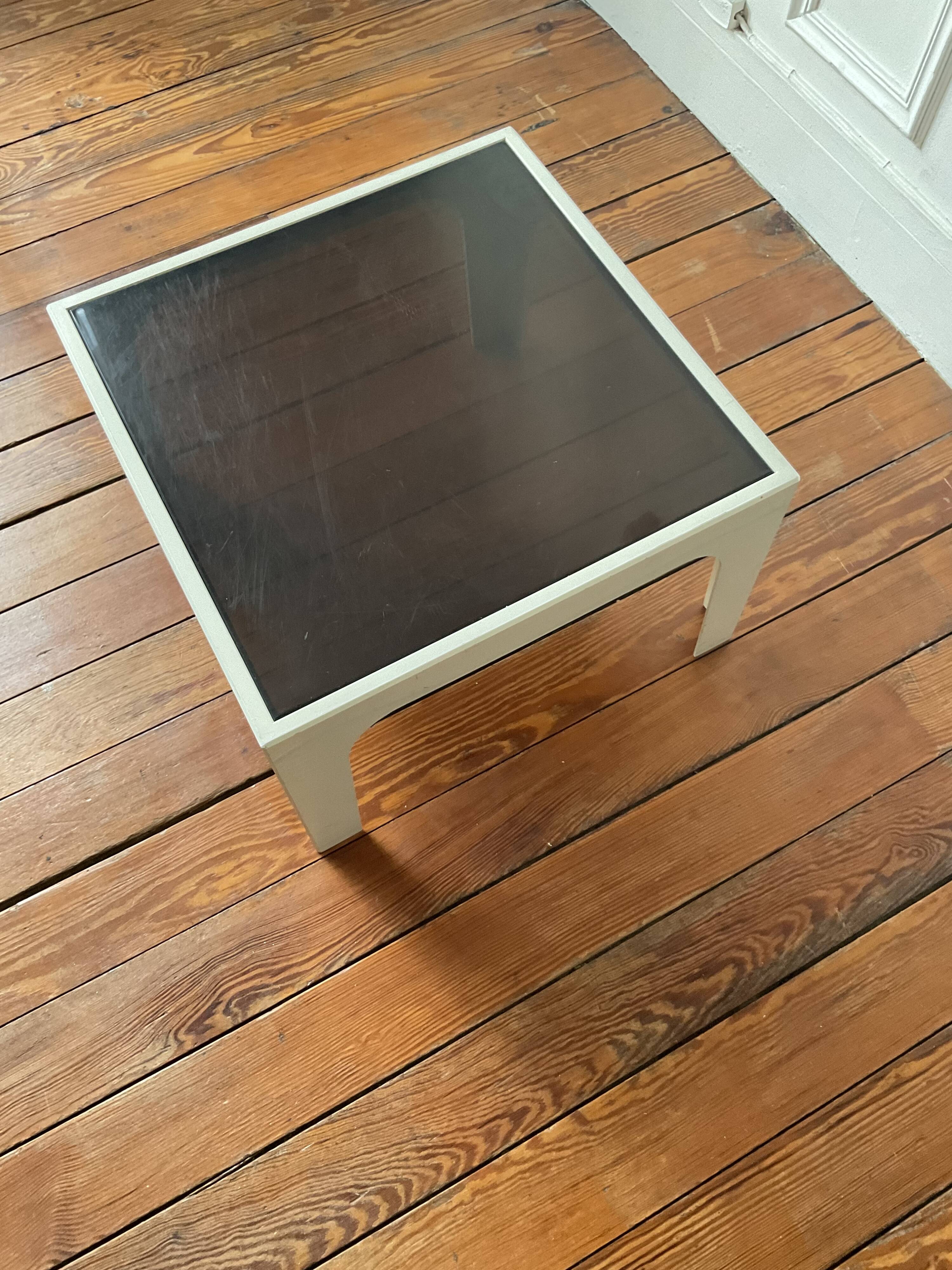 Space Age Flair coffee table, 1972,