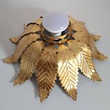 Gold metal ceiling light