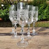 Coffret 6 flûtes champagne en cristal de lorraine