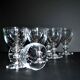 Set of 11 uncut Trianon wine glasses CRISTAL SAINT-LOUIS 2nd choice H12