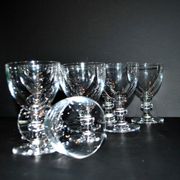 Set of 11 uncut Trianon wine glasses CRISTAL SAINT-LOUIS 2nd choice H12