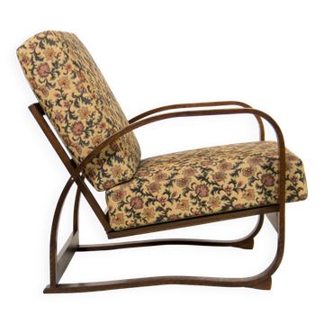 Adjustable Armchair H70 by Jindrich Halabala, 1930s