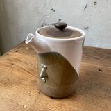 Ensemble céramique anthropomorphe théière, tasses et bol