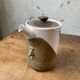 Anthropomorphic ceramic teapot, cups and bowl set