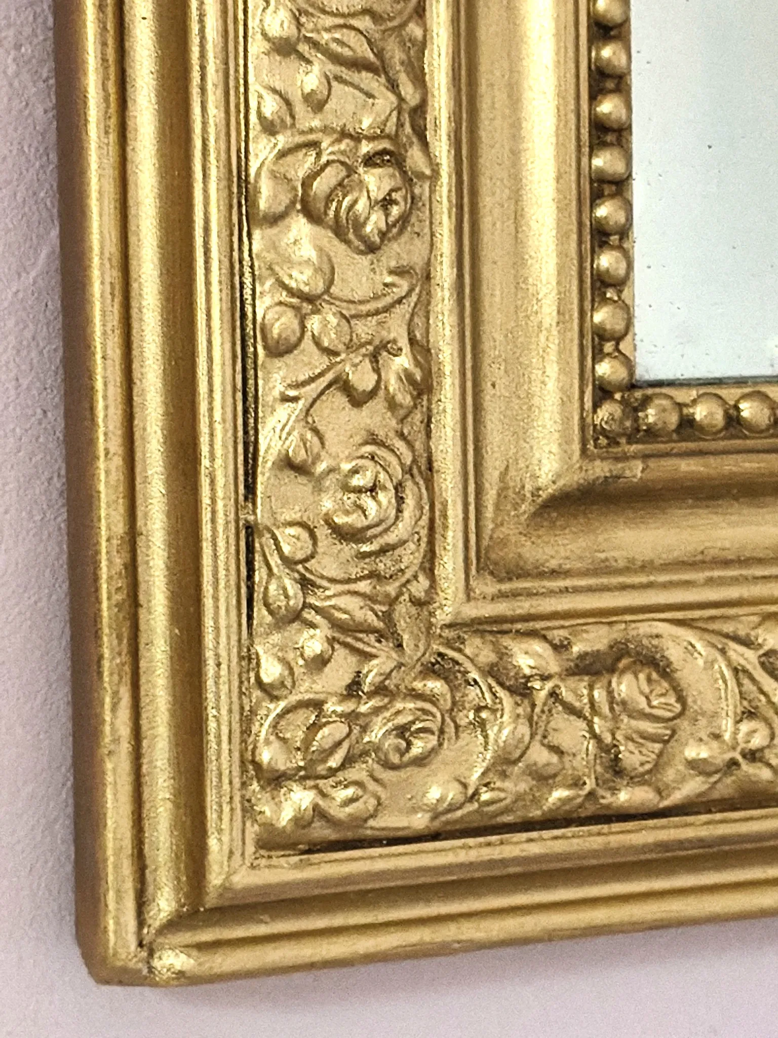 Louis Philippe mirror with ornate frame