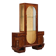 Vintage display cabinet in burl veneer, design, Italy, 1920s-1930s