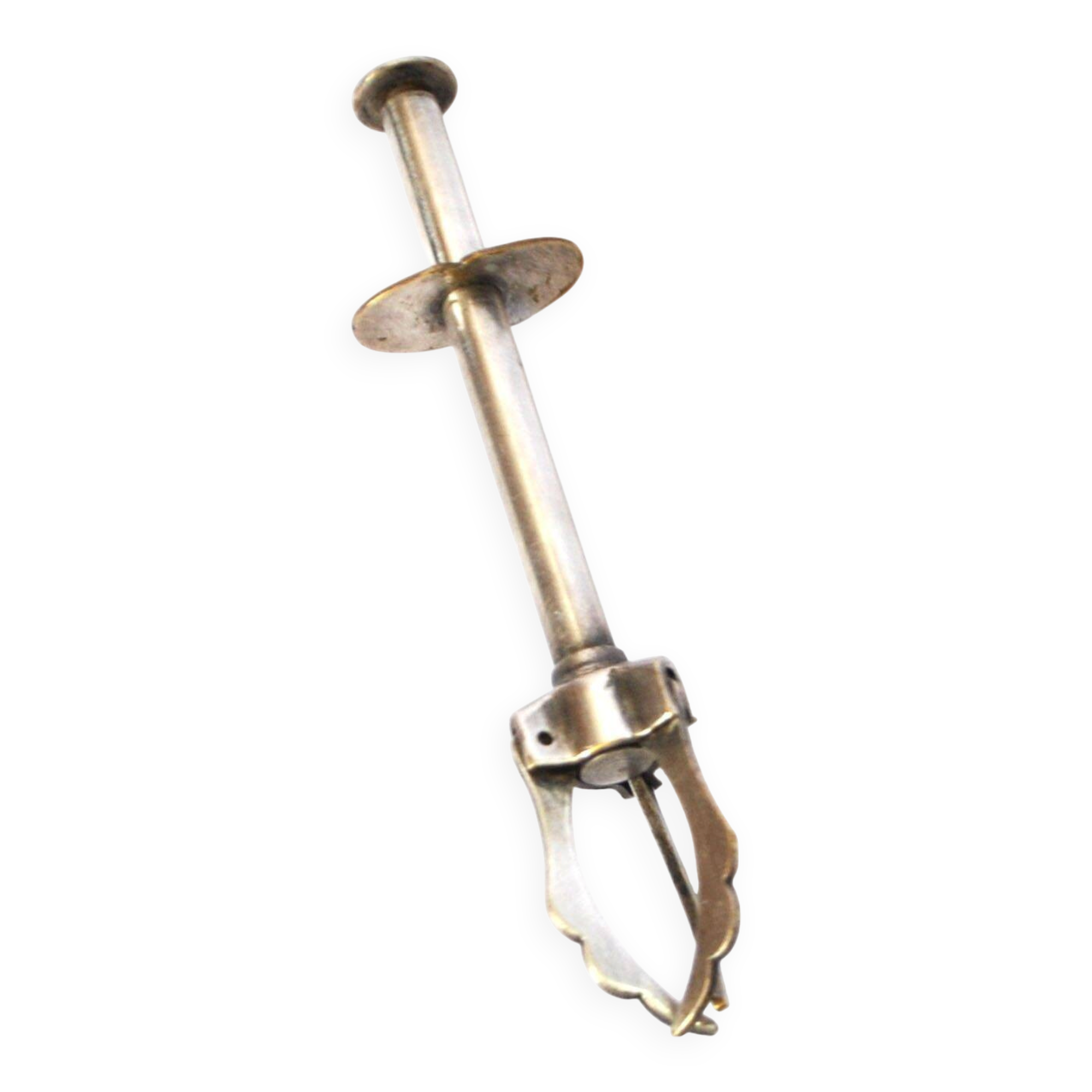 Vintage silver-plated ice sugar tongs "Crab Tongs"