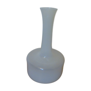 Vase en verre laqué - blanc
