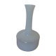 White lacquered glass vase
