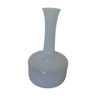 Vase en verre laqué blanc