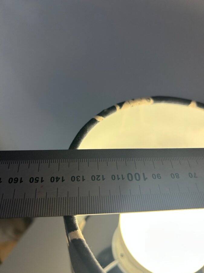 Small cordless table lamp – West German Pottery, 1950s