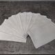 Old art nouveau damask napkins foral 60 cm