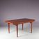 1960s Teak extendible dining table by TV Meubles Paris, France