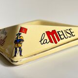 Vintage ceramic bistro ashtray