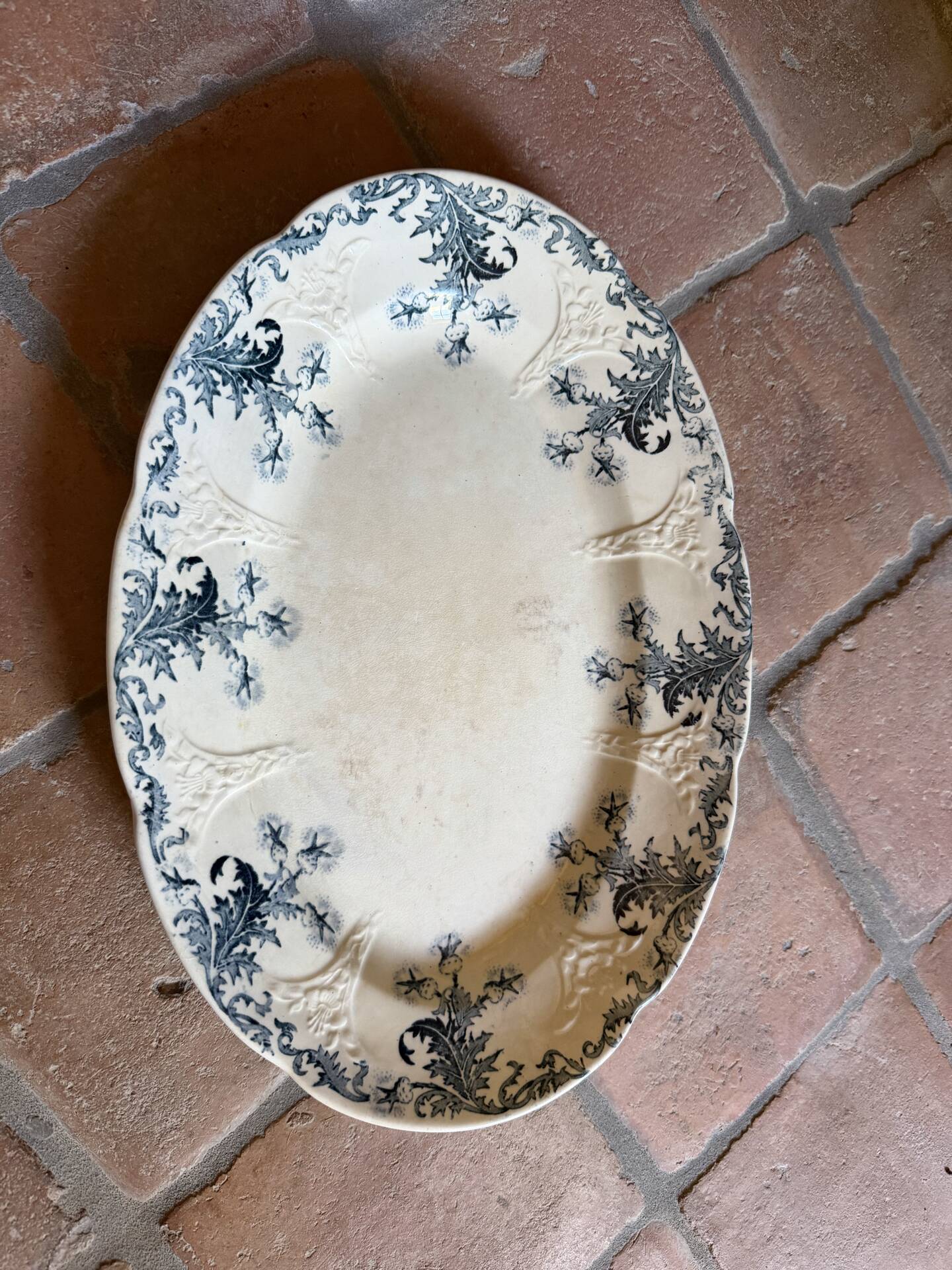 Longwy plate in iron, Lorraine model