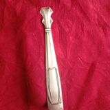 “art deco” silver metal sugar tongs