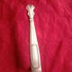 “art deco” silver metal sugar tongs