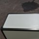 Wooden Sideboard - "Stollenlinie Brasilia" - German - 1960 - White - Black