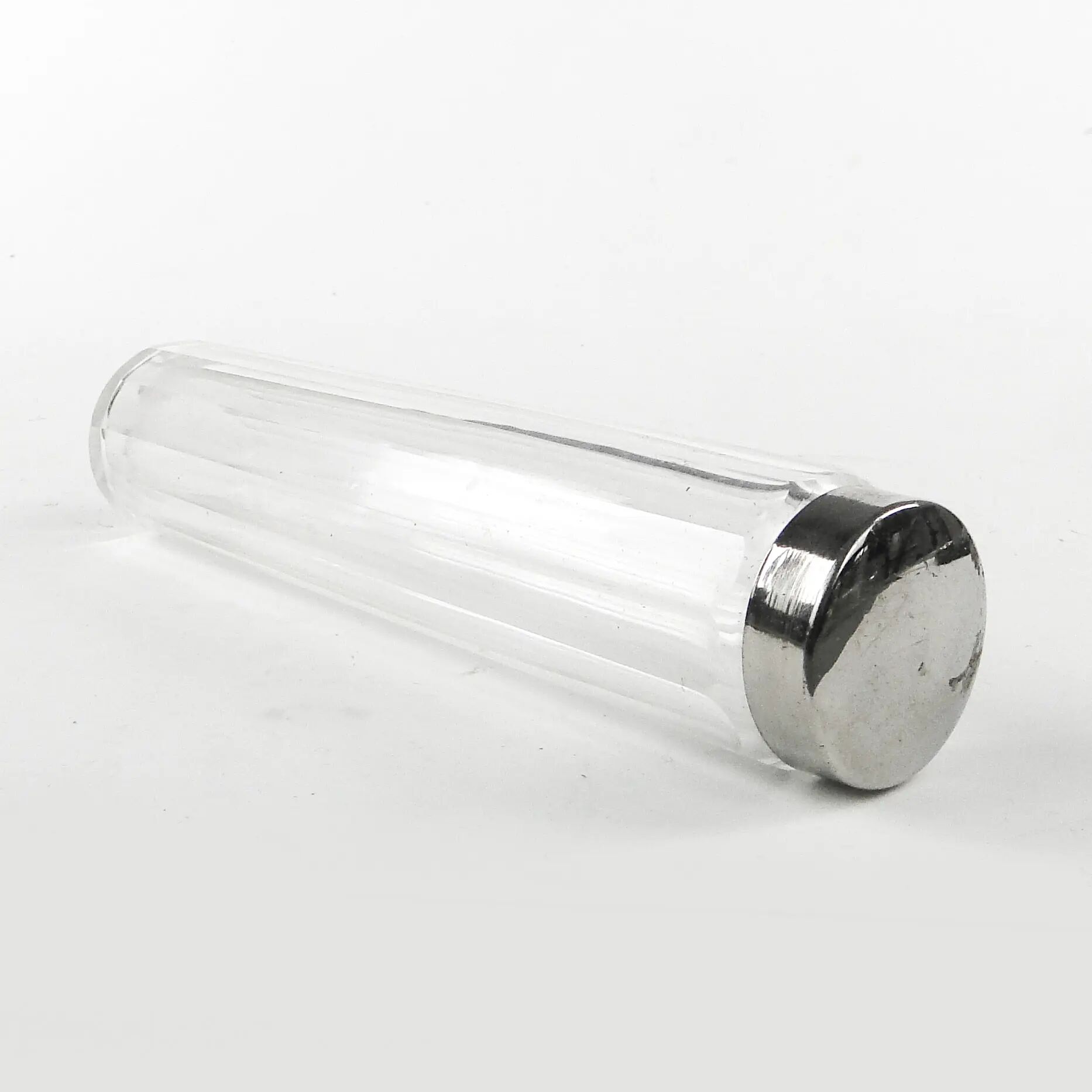 Art Deco perfume bottle, crystal, France, 1930s