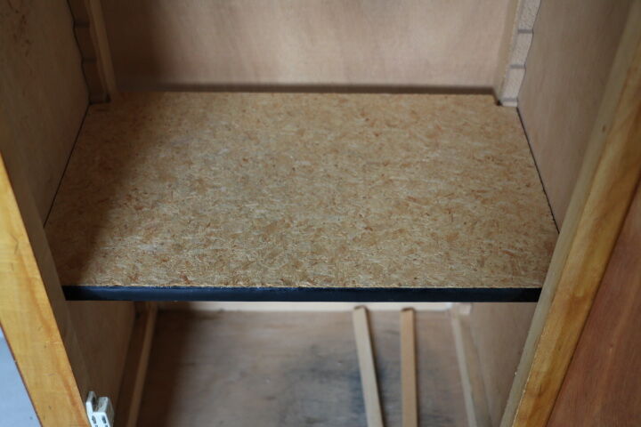 Mini plywood cloakroom 1950