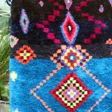 Boujaad style rug set vintage design, name: Life Back 170 cm / 210 cm.
