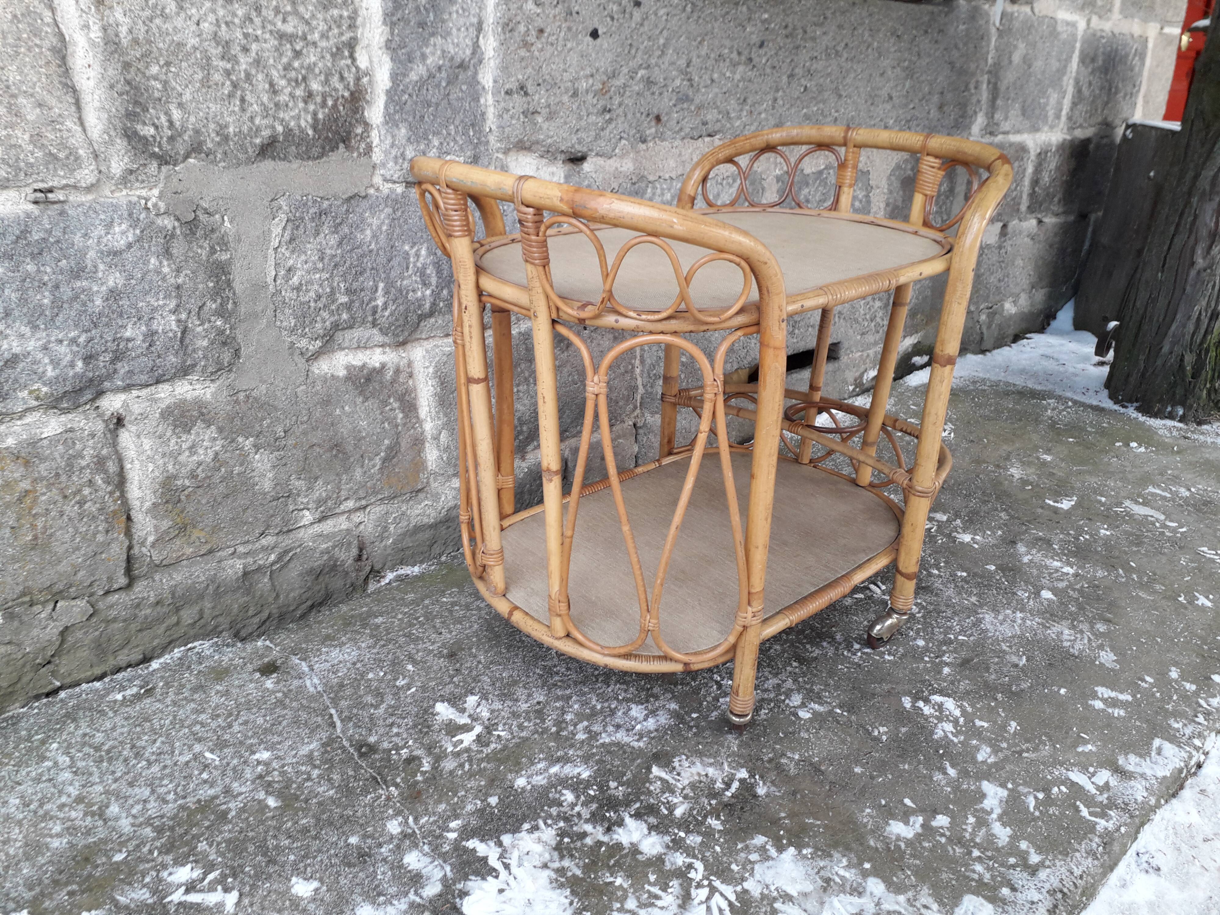 Rattan roller dessert