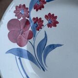6 flat plates porcelain from Gien