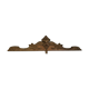 Wooden pediment