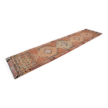 Tapis de couloir turc géométrique Oushak sku 2147
