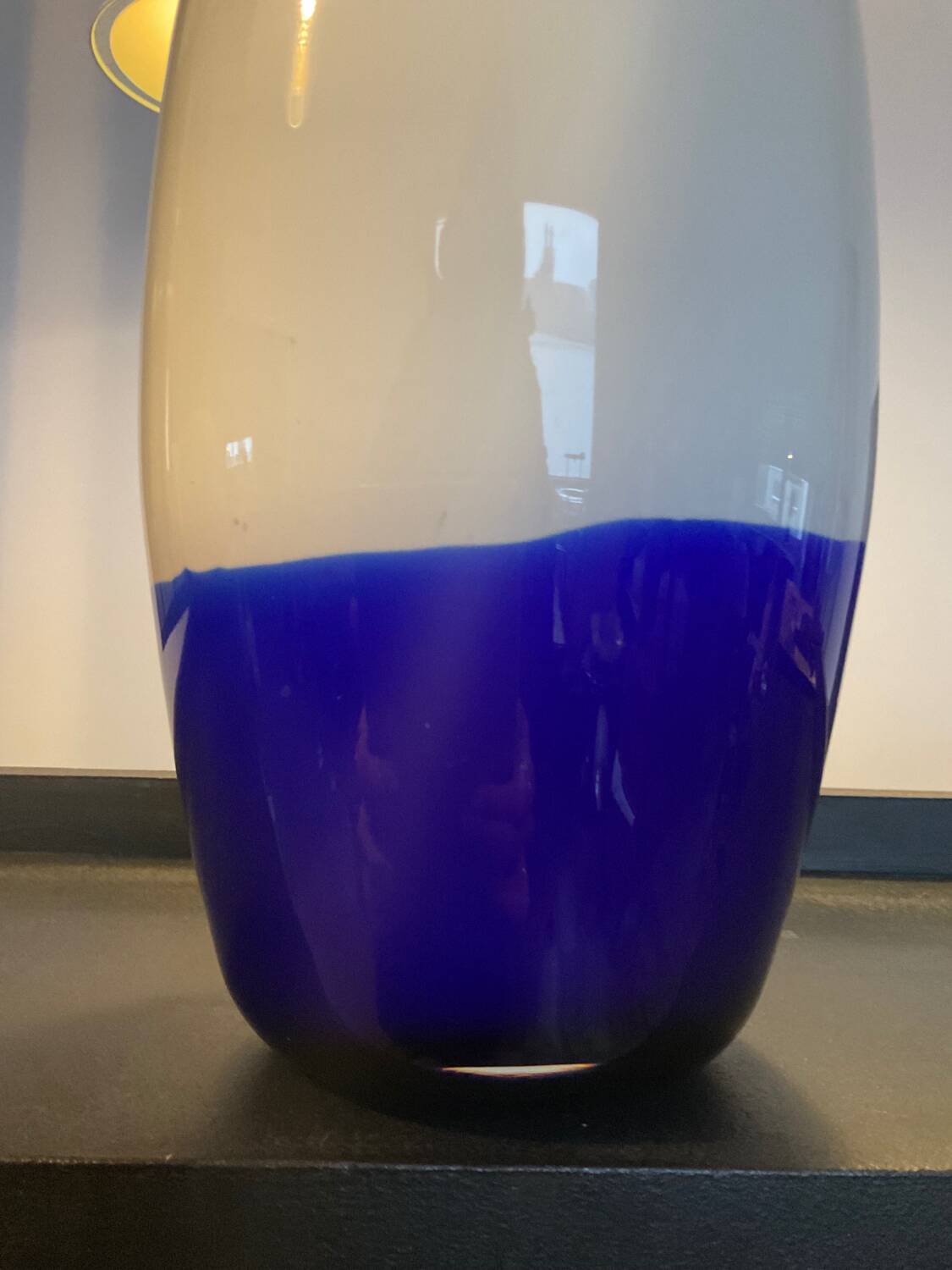 Murano blown glass vase